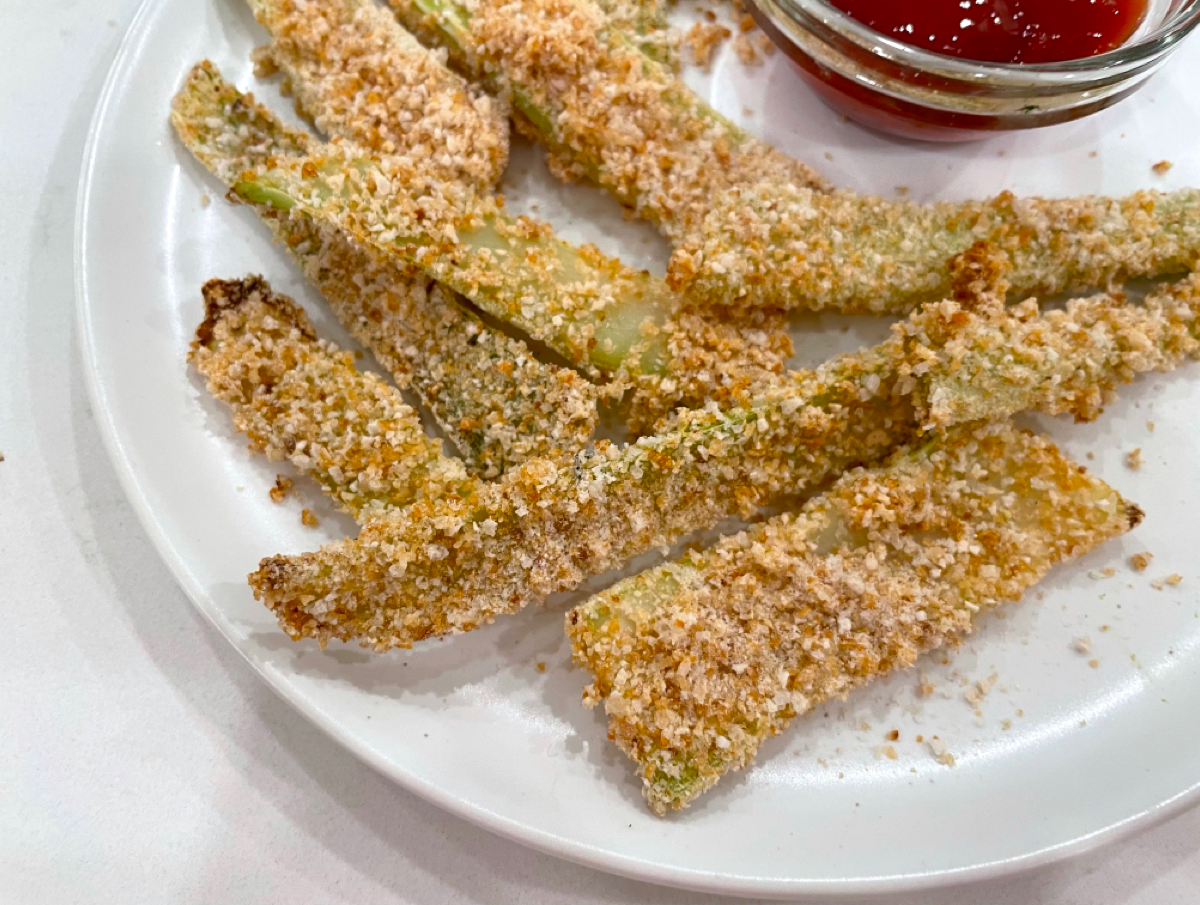 Broccoli Stem Fries Julia Grieve