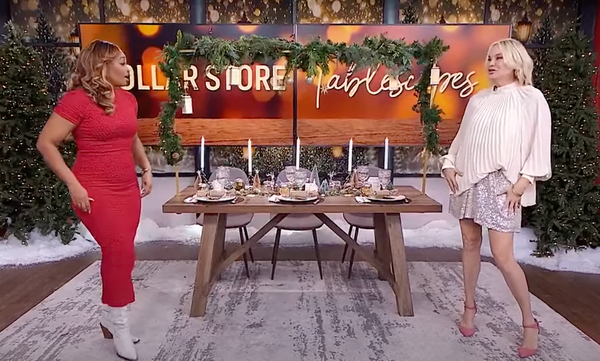 Creating a Dollarstore Holiday Tablescape for 25 Dollars with Cityline