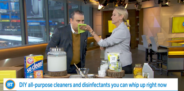 DIY Cleaners and Disinfectants You Can Make at Home with Breakfast Television