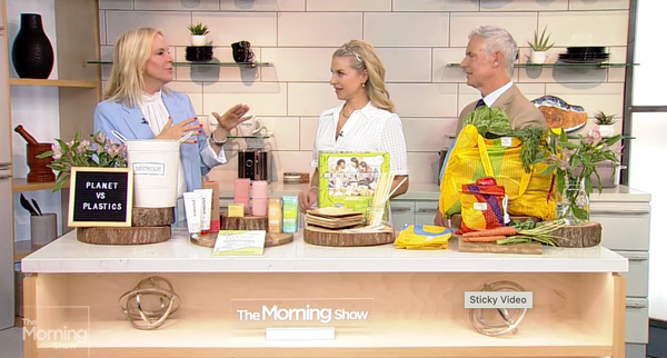 Reducing Plastic Waste, Upcycling Textiles and Cutting Food Waste with The Morning Show Global Toronto