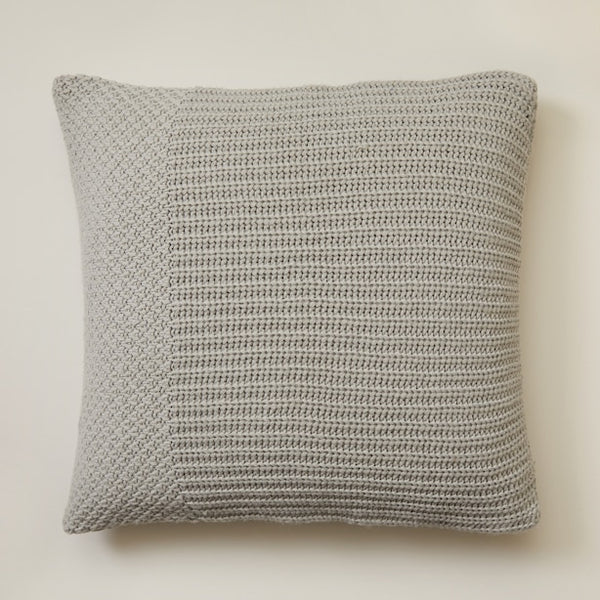 Oui recycled Knit Pillow Fog