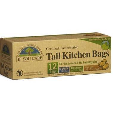 If You Care Tall Kitchen Bags - 12 bags
