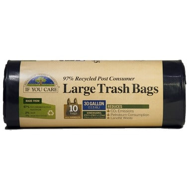 If You Care Recycled Large Trash Bags